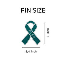 Load image into Gallery viewer, 12 PTSD Ribbon Awareness Pins - Fundraising For A Cause