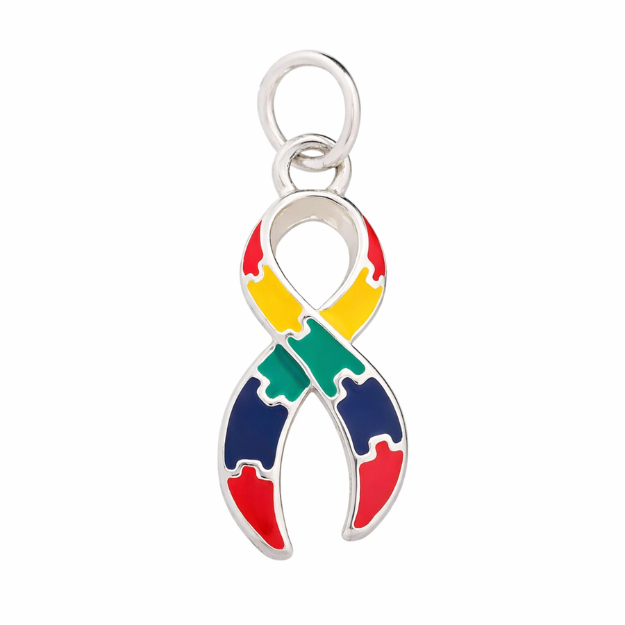 Autism Awareness Ribbon Charms