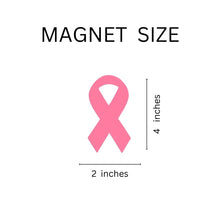 Load image into Gallery viewer, 24 Small Pink Ribbon Magnets - Fundraising For A Cause