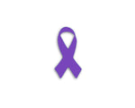 25 Purple Domestic Violence Ribbon Decals - Fundraising For A Cause