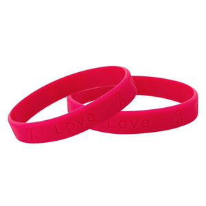 25 Awareness Silicone Bracelets (Pick Your Color/Cause) - Fundraising For A Cause