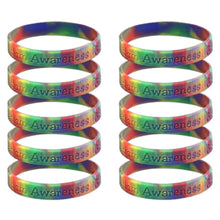 Load image into Gallery viewer, 25 Awareness Silicone Bracelets (Pick Your Color/Cause) - Fundraising For A Cause