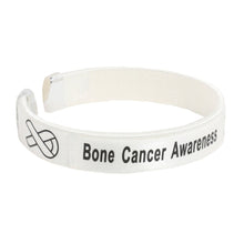 Load image into Gallery viewer, 25 Bone Cancer Awareness Bangle Bracelets - Fundraising For A Cause