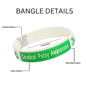 25 Cerebral Palsy Awareness Bangle Bracelets - Fundraising For A Cause