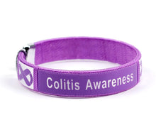 Load image into Gallery viewer, 25 Colitis Awareness Bangle Bracelets - Fundraising For A Cause