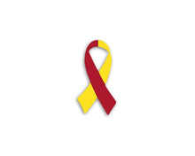 Load image into Gallery viewer, 25 Coronavirus Disease (COVID - 19) Ribbon Decal/Sticker - Fundraising For A Cause