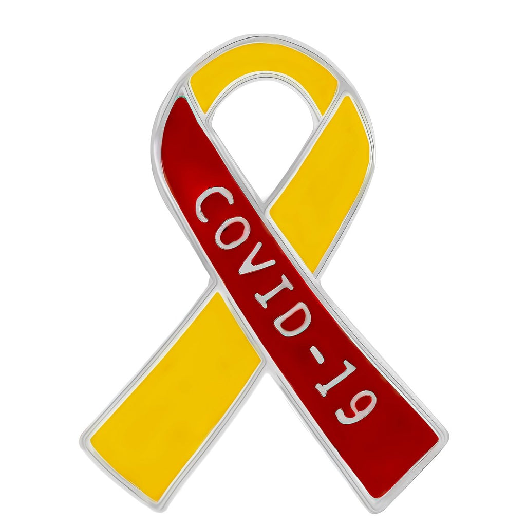 25 Covid 19 Ribbon Pins - Fundraising For A Cause