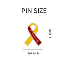 Load image into Gallery viewer, 25 Covid 19 Ribbon Pins - Fundraising For A Cause