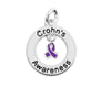 25 Crohn's Disease Circle Charms - Fundraising For A Cause