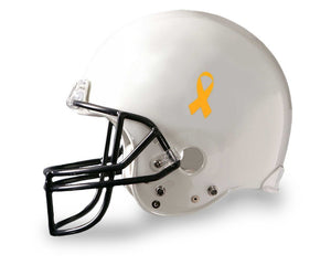 25 Gold Childhood Cancer Ribbon Decals - Fundraising For A Cause