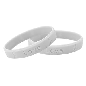 25 Gray Silicone Bracelets - $16.99 - Fundraising For A Cause