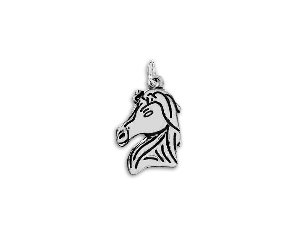 25 Horse Head Shaped Charms - Fundraising For A Cause