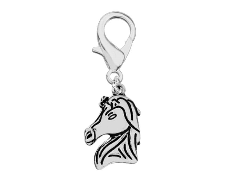 25 Horse Head Shaped Hanging Charms - Fundraising For A Cause