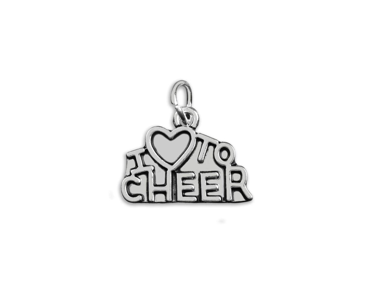 25 I Love To Cheer Charms - Fundraising For A Cause