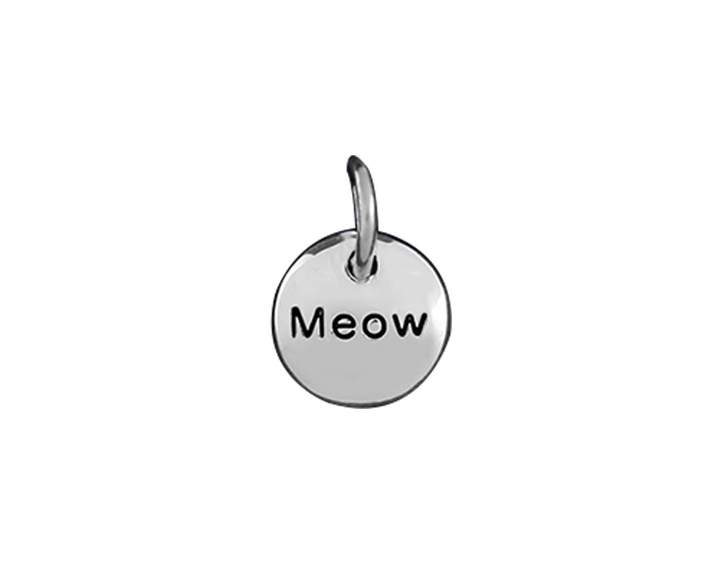 25 Meow Circle Charms - Fundraising For A Cause