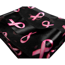 Load image into Gallery viewer, 25 Pack Breast Cancer Awareness Ribbon Scarves in Black - Fundraising For A Cause