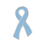 25 Pack Light Blue Awareness Ribbon Pins (25 Pins) - Fundraising For A Cause