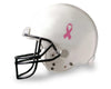 25 Pink Ribbon Awareness Football Helmet Decals - Fundraising For A Cause