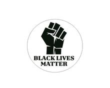 Load image into Gallery viewer, 25 Round Black Lives Matter Pins - Fundraising For A Cause