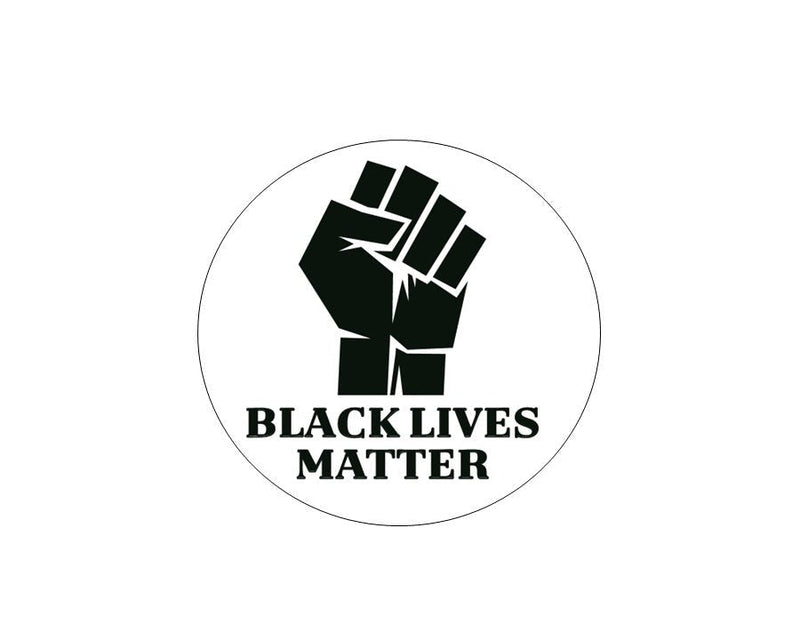 25 Round Black Lives Matter Pins - Fundraising For A Cause