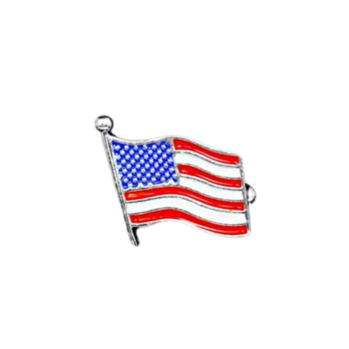 25 Small American Flag Lapel Pins - Fundraising For A Cause