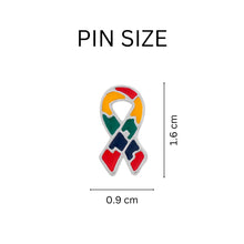 Load image into Gallery viewer, 25 Small Flat Autism Ribbon Pins - Fundraising For A Cause