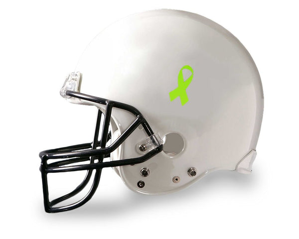 25 Small Lime Green Ribbon Decal/Sticker - Fundraising For A Cause