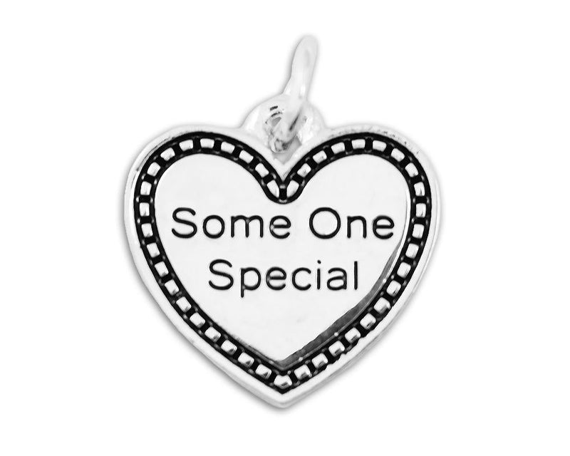 25 Some One Special Heart Charms - Fundraising For A Cause