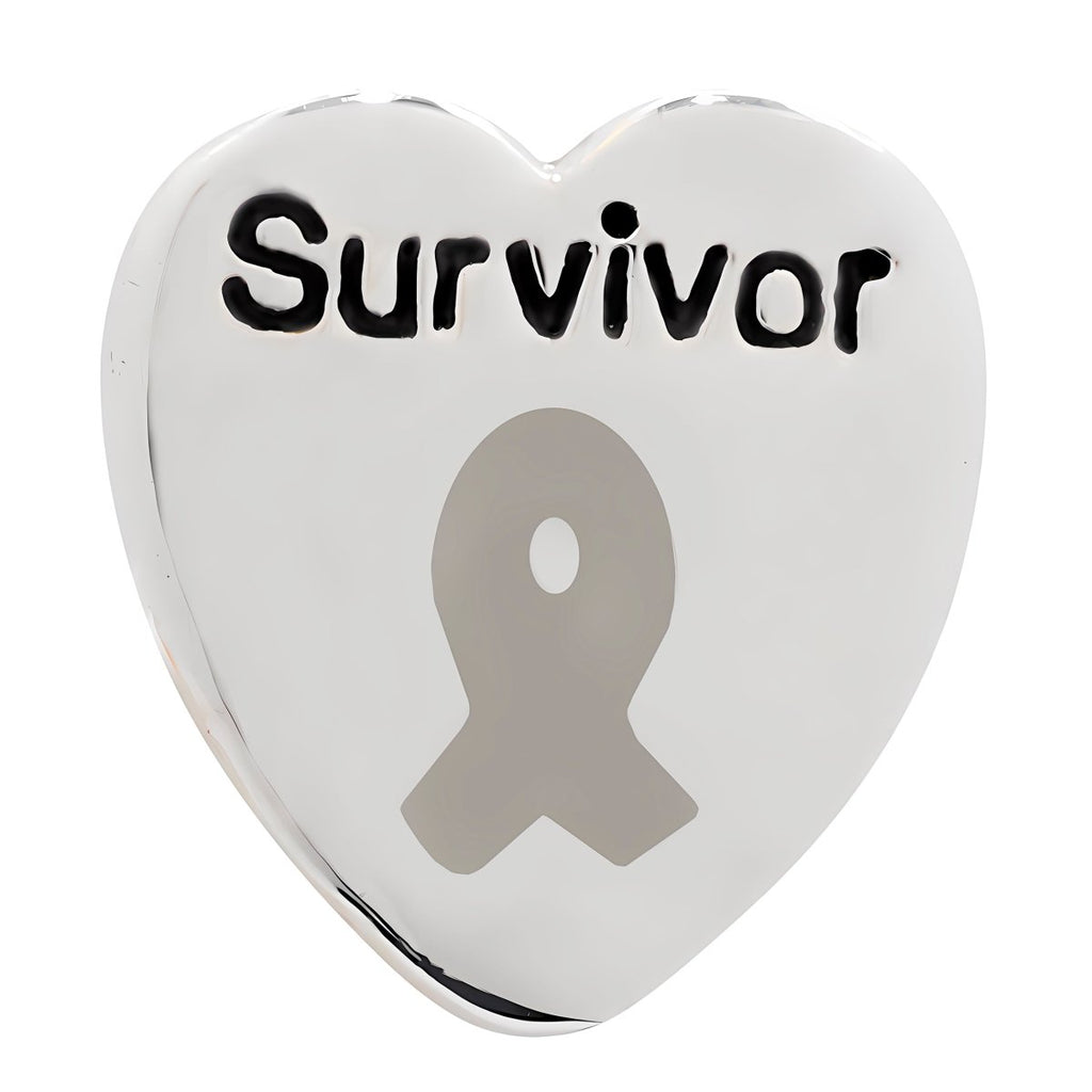 25 Survivor Gray Ribbon Pins - Fundraising For A Cause