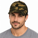 Green Camouflage Baseball Hats - Fundraising For A Cause