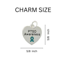 Load image into Gallery viewer, 5 Bracelets PTSD Awareness Chunky Charm Bracelets (5 Bracelets) - Fundraising For A Cause