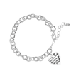 5 Pack All You Need Is Love Dog Heart Charm Chunky Bracelets (5 Bracelets) - Fundraising For A Cause