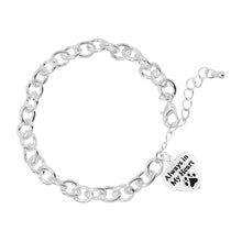 Load image into Gallery viewer, 5 Pack Always in My Heart Chunky Charm Bracelets (5 Bracelets) - Fundraising For A Cause