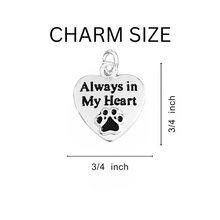 Load image into Gallery viewer, 5 Pack Always in My Heart Chunky Charm Bracelets (5 Bracelets) - Fundraising For A Cause