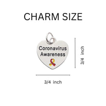 Load image into Gallery viewer, 5 Pack Coronavirus (COVID - 19) Awareness Chunky Charm Bracelets (5 Bracelets) - Fundraising For A Cause