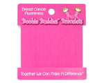 50 Pack of Breast Cancer Self Exam Cards (No Bracelets) - Fundraising For A Cause