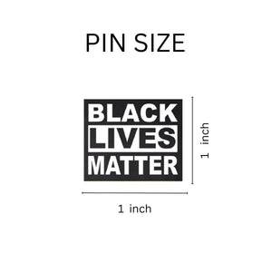 50 Black Lives Matter Silicone Pins - Fundraising For A Cause