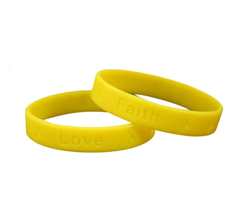 50 Child Spina Bifida Awareness Silicone Bracelet Wristbands - Fundraising For A Cause