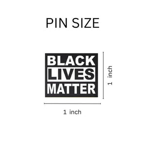 50 Pack Black Lives Matter Silicone Pins (50 Pins) - Fundraising For A Cause