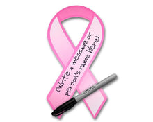 Load image into Gallery viewer, 50 Pack Breast Cancer Paper Pink Ribbons/Decorations - Fundraising For A Cause