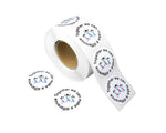 500 Difference Pink & Teal Ribbon Stickers (500 Stickers) - Fundraising For A Cause
