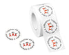 500 Difference Red Ribbon Stickers - Fundraising For A Cause