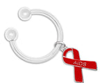 AIDS Red Ribbon Key Chains - Fundraising For A Cause