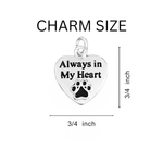 5 Pack Always in My Heart Chunky Charm Bracelets (5 Bracelets) - Fundraising For A Cause
