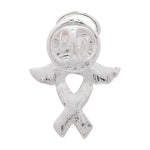 Angel Purple Ribbon Cystic Fibrosis Awareness Pins - Fundraising For A Cause