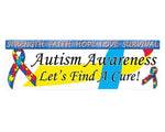 Autism Awareness Banner - Fundraising For A Cause