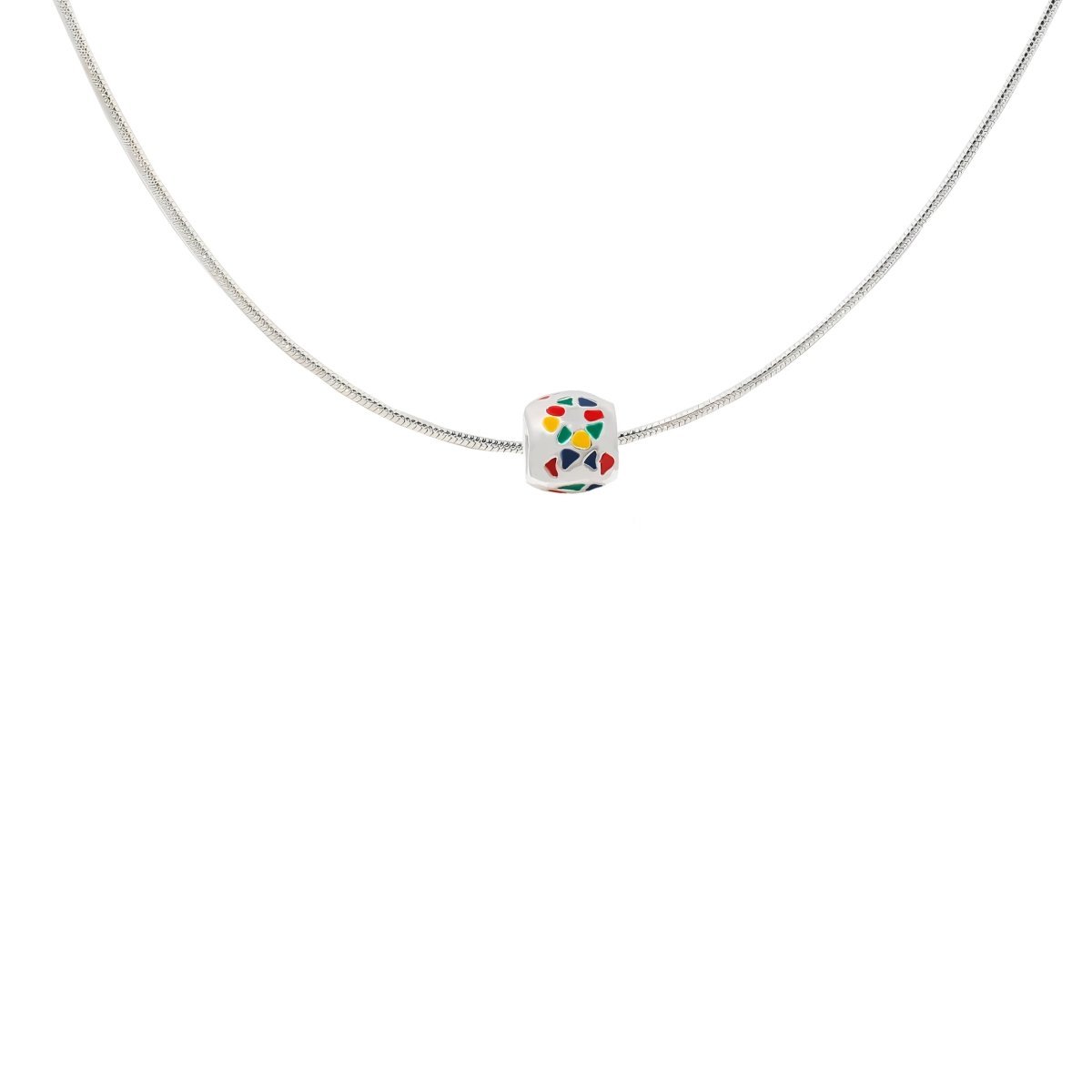Autism Ribbon Barrel Charm Necklaces - Fundraising For A Cause
