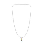 Autism Ribbon with Heart Necklaces - Fundraising For A Cause