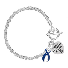 Load image into Gallery viewer, Dark Blue Ribbon Rope Style Bracelets