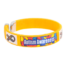 Load image into Gallery viewer, Autism Awareness Bangle Bracelets